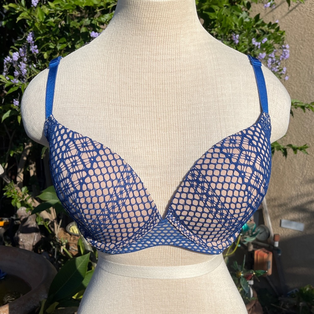 Sexy VS mesh cage bra